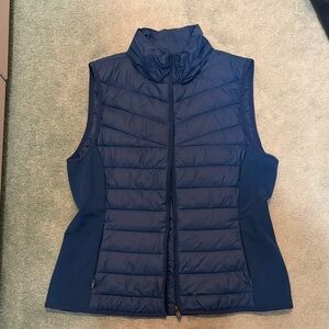 Sweaty Betty Blue Puffer Vest
